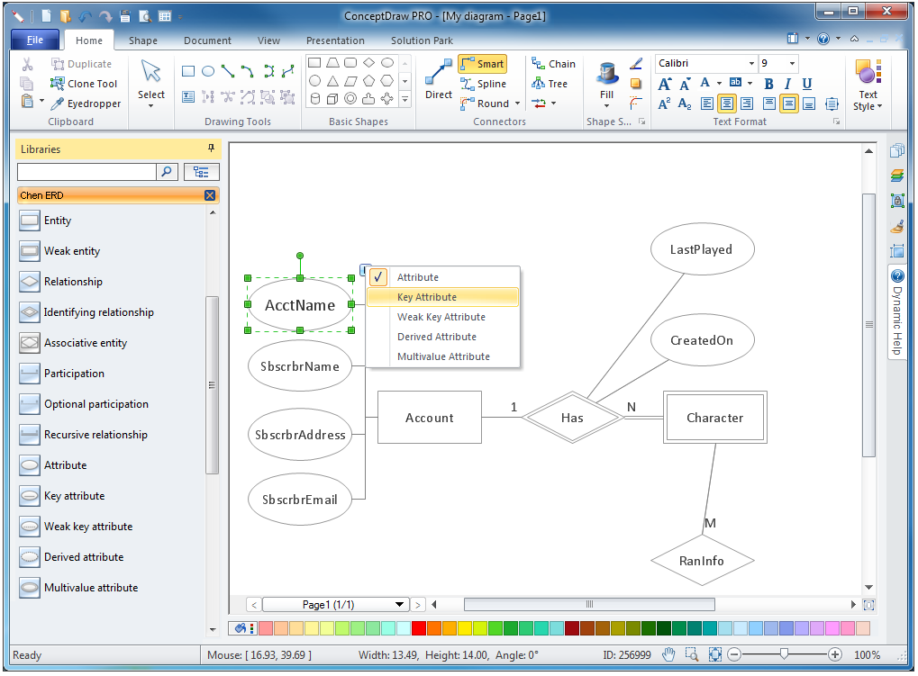 Diagram Entity Relationship Diagram Creator Online Free Mydiagram